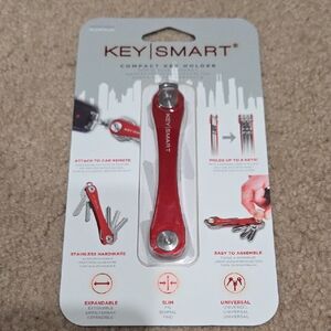 Red Compact Key Holder